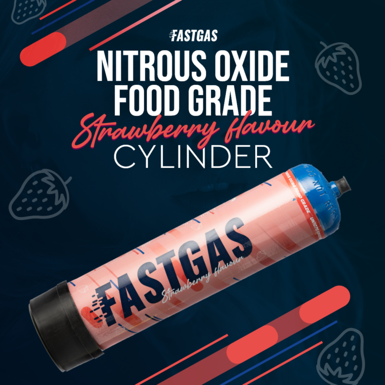 Strawberry Whipped Cream Made With Nitrous Oxide Fast Gas