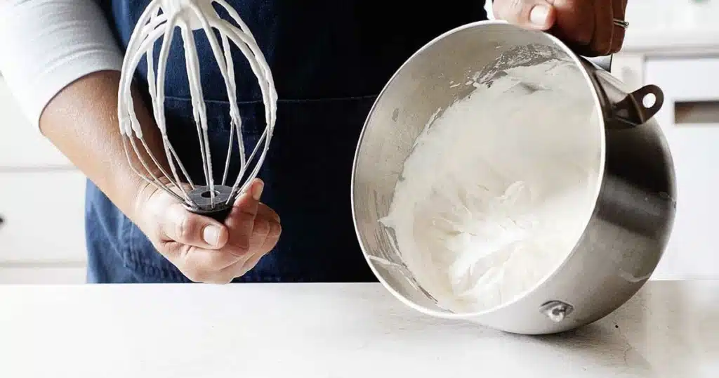 making whipping cream