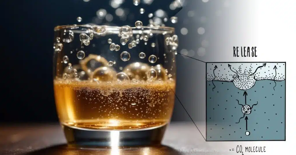 Química del burbujeo en las bebidas - Qué hace que tu bebida tenga burbujas