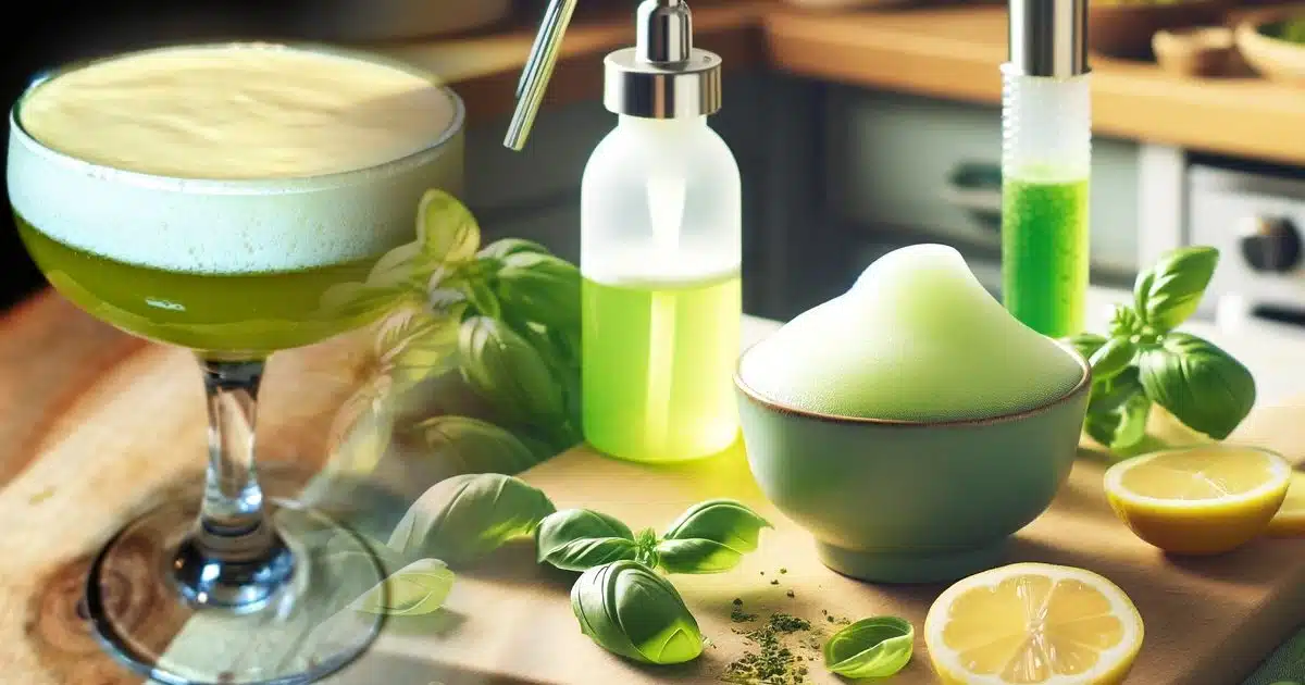 Receta de Espuma de Limón y Albahaca: Una Guía Culinaria para Elevar tus Platos
