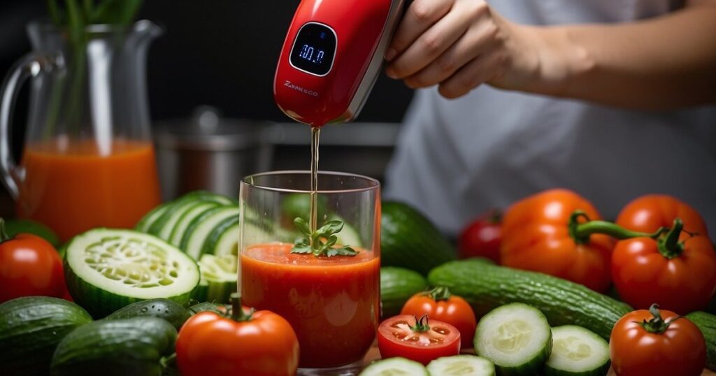 Creating the Perfect Gazpacho Foam