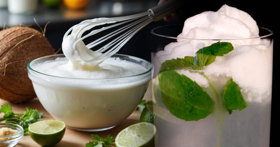 Coconut Lime Foam Recipe: A Refreshing Culinary Delight