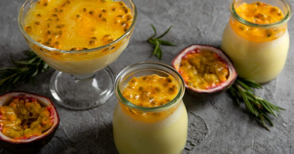 Ingredients for Passion Fruit Mousse