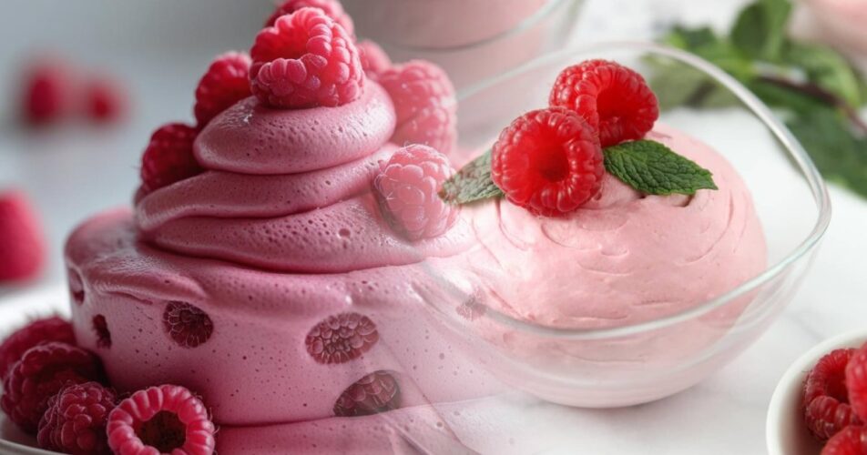 Recette de mousse à la framboise – Légère, aérienne et pleine de fruits