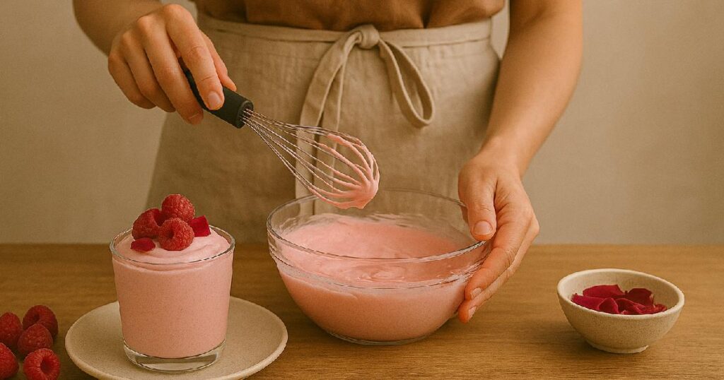 Consejos para un Mousse de Frambuesa y Rosa Perfecto
