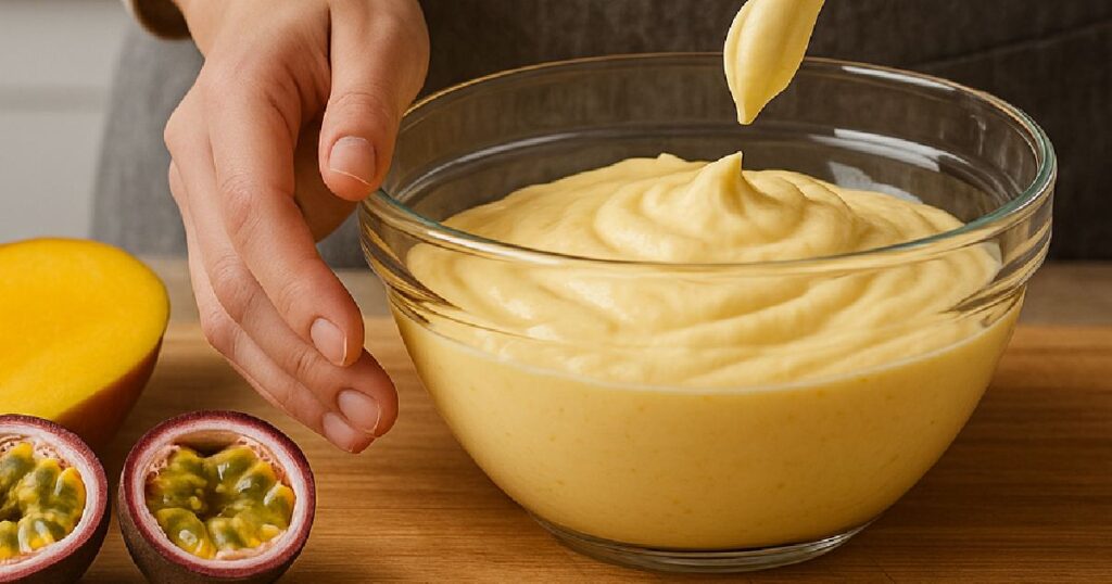Comment Préparer la Mousse Mangue et Fruit de la Passion