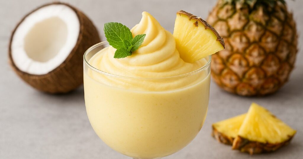 Introducción a la Mousse de Piña Colada