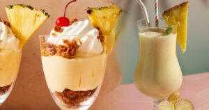 Receta de Mousse de Piña Colada: Un Postre Tropical Inspirado en el Cóctel Clásico