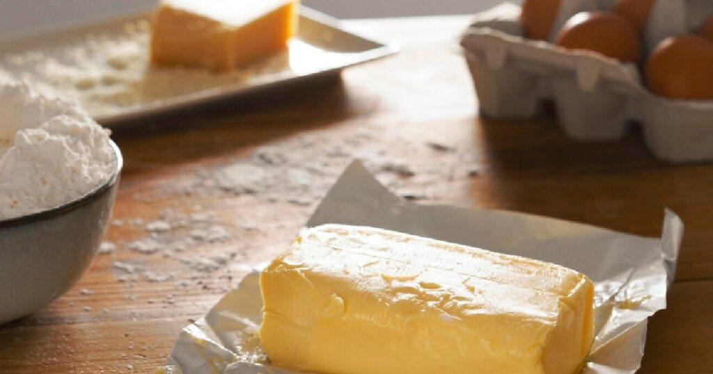 Ingredienser till Vispat Smör