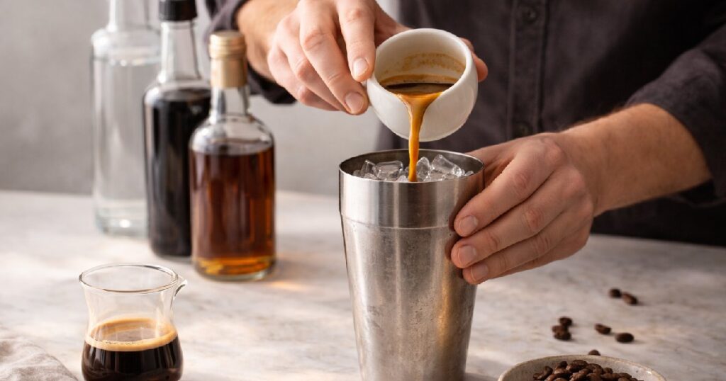 Method to Make an Espresso Martini #2