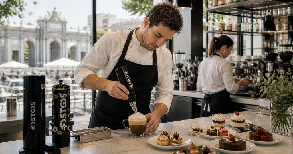 Casos de Uso_ Quién Usa Cargadores de Nata y Gas N₂O en Hostelería