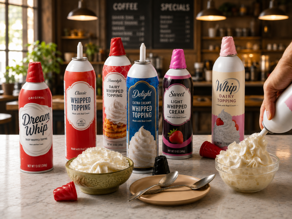 aerosol whipped cream