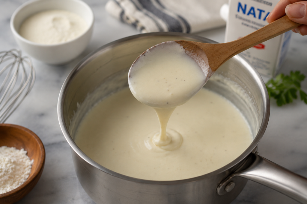 Cómo espesar la nata para cocinar